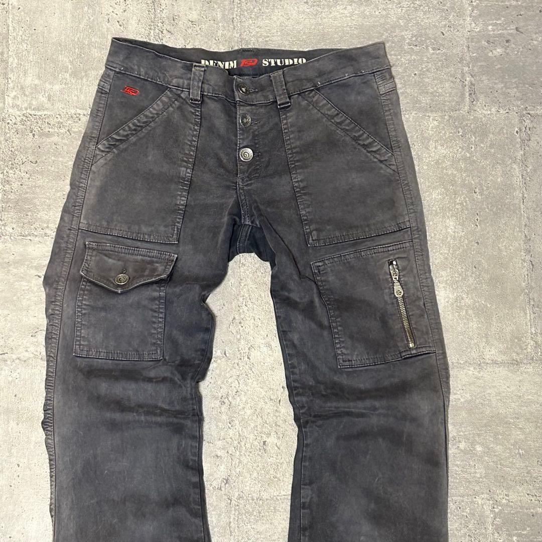 パンツ 00s archive cargopants flare Y2K gimmick