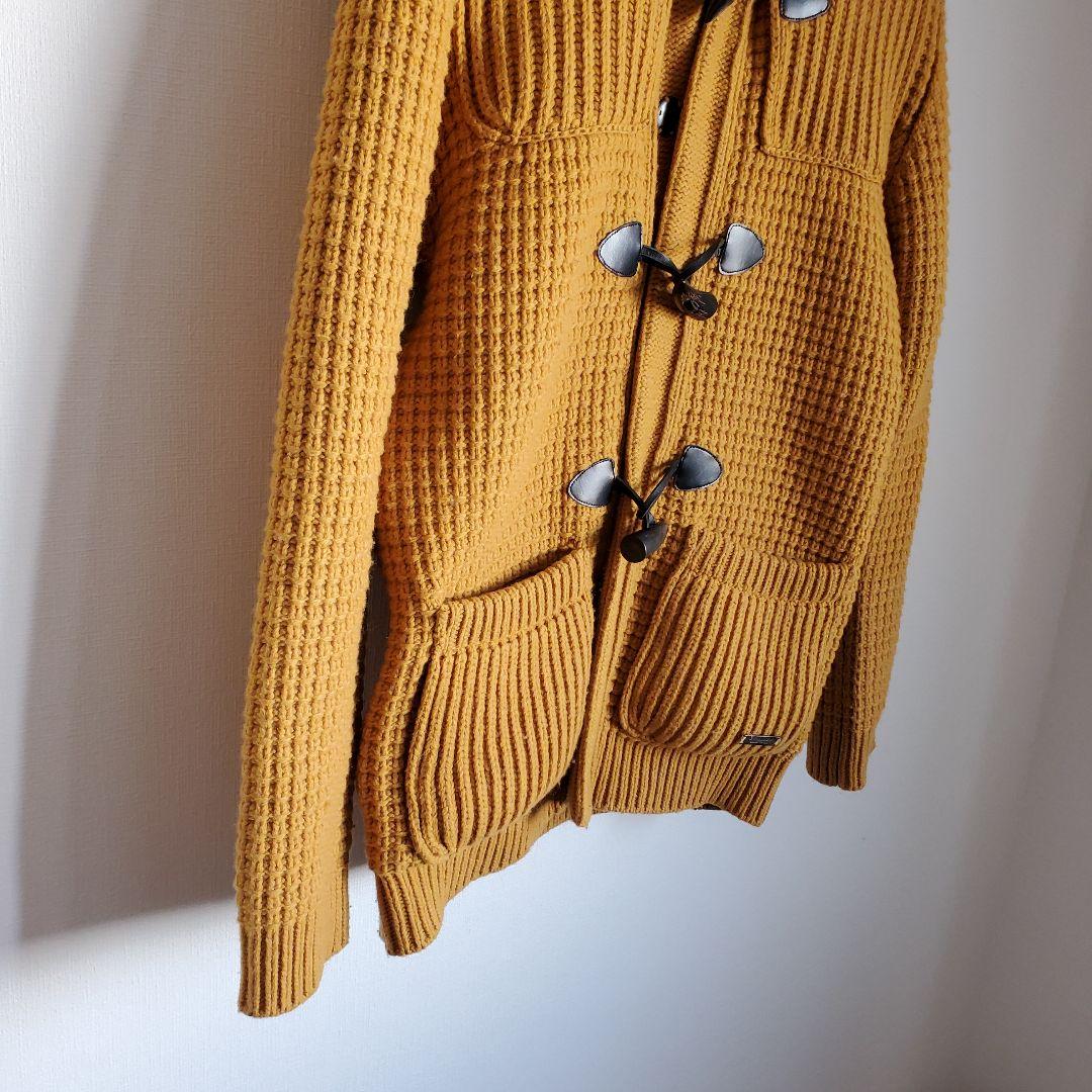 極美品 バーバリー ブラックレーベル　ニット　ダッフル ジャケット コート