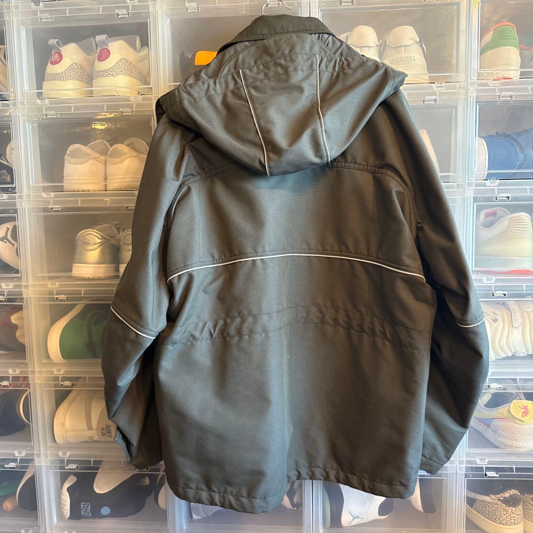 【美品】VALENTINO ミリタリージャケット グレー カーキ アウター