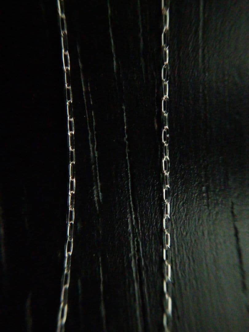 【pt900】プラチナ アズキチェーンネックレス 約42㎝