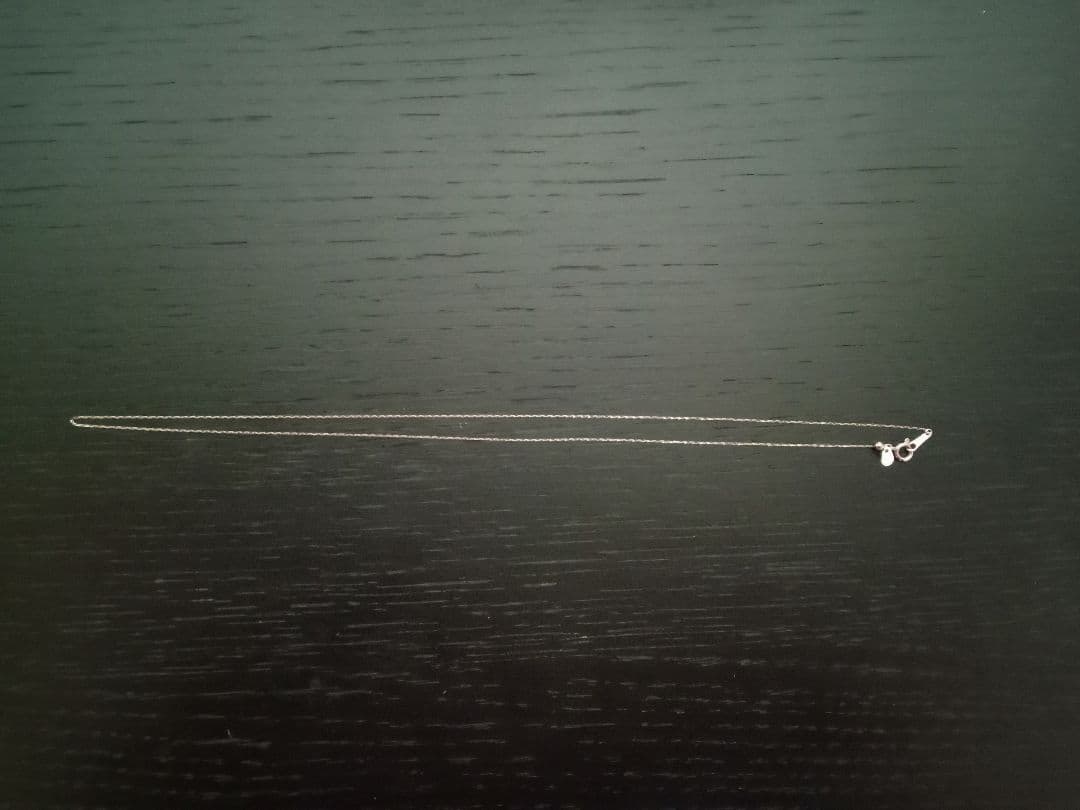 【pt900】プラチナ アズキチェーンネックレス 約42㎝