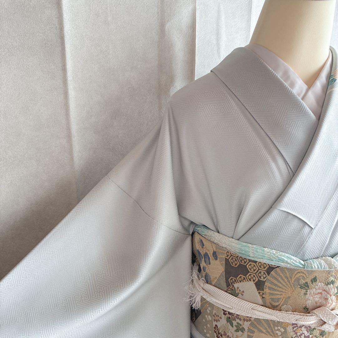 訪問着　フルセット　着物　トールサイズ　入学式　卒業式　正絹　おしどり　祝　J1