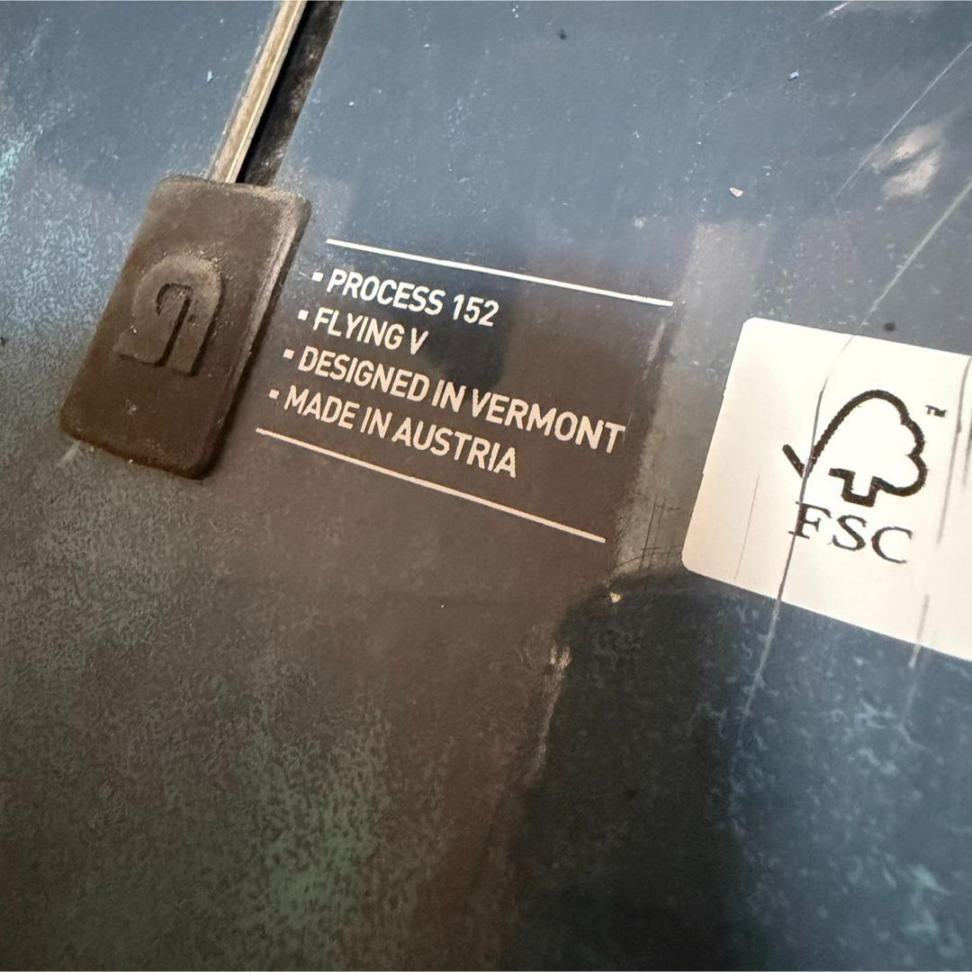 大人気　BURTON フライングV メンズスノーボード　3点セット　ケース付き