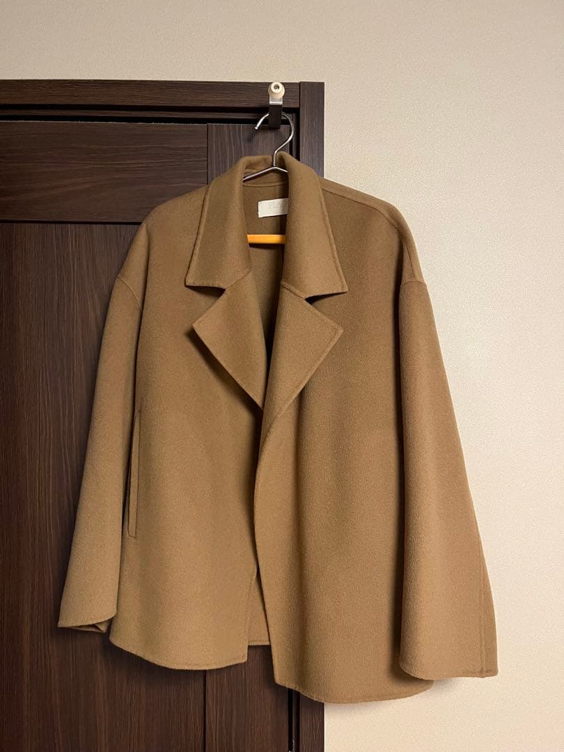 plage ハミルトンリバーシャツジャケット　キャメル　36