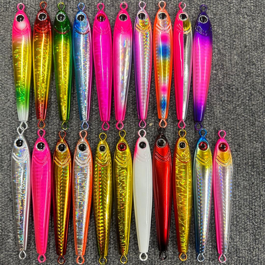 ジグ120g 21本 メタルジグ TGベイト風 タチウオ