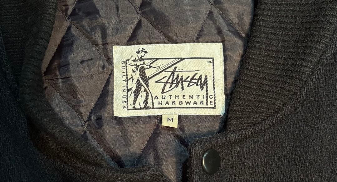 ステューシー　スタジャン　アーカイブ　ヴィンテージ　初期