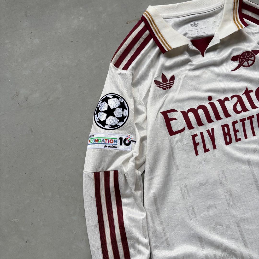 25-26 アーセナル　デクランライス　ユニホーム　長袖　3rd 41番　正規品