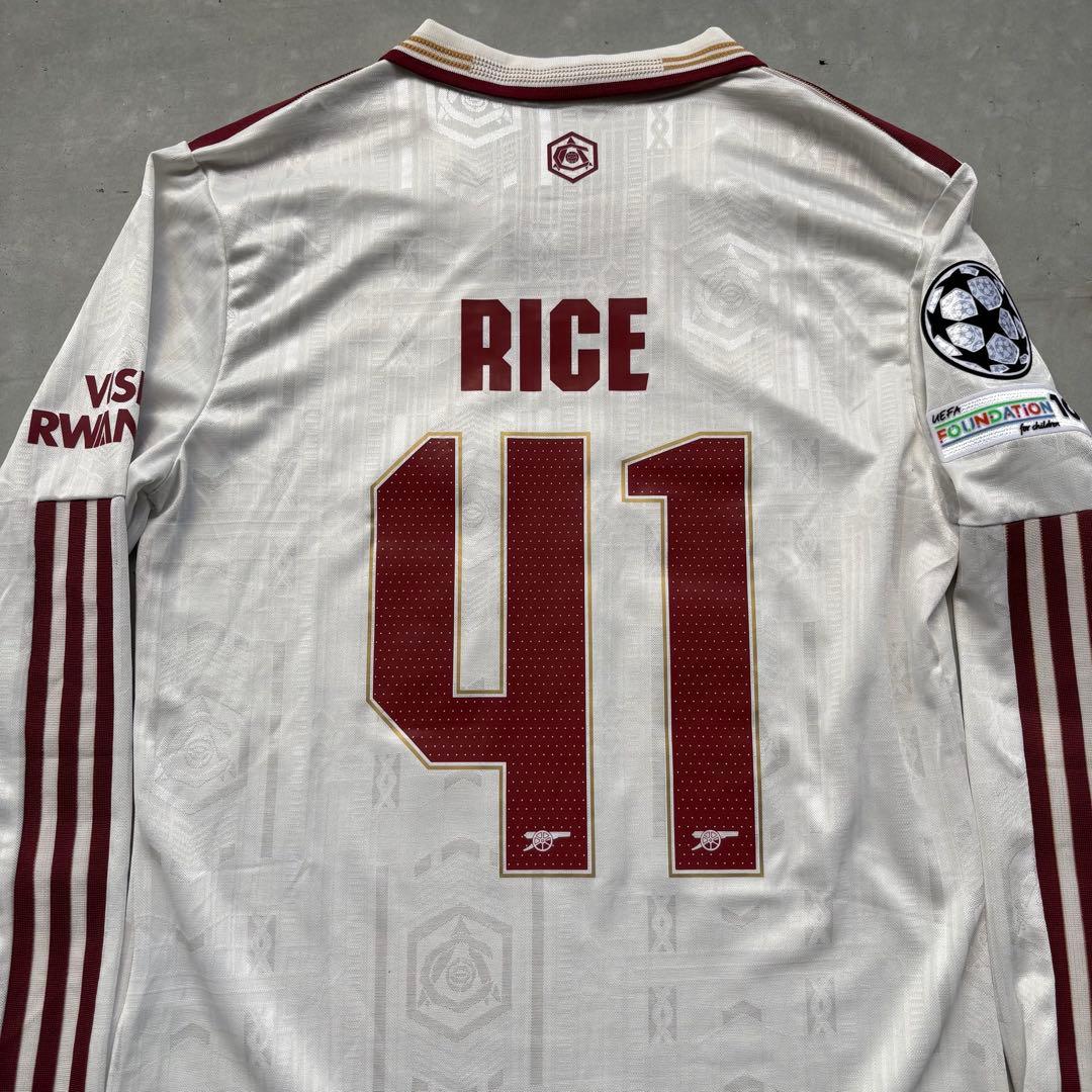 25-26 アーセナル　デクランライス　ユニホーム　長袖　3rd 41番　正規品