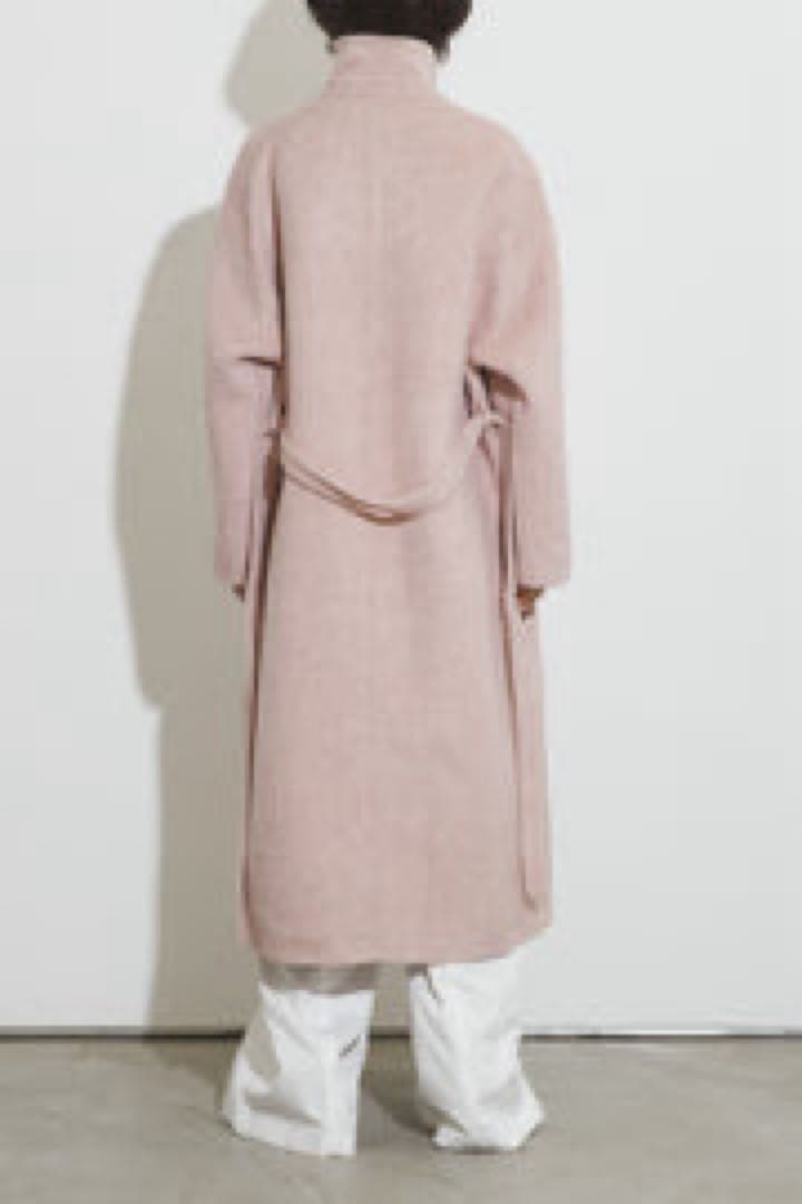 ANDREA&Co.　ペールウールコート　ピンク