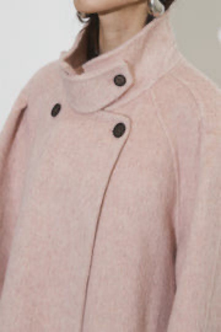 ANDREA&Co.　ペールウールコート　ピンク