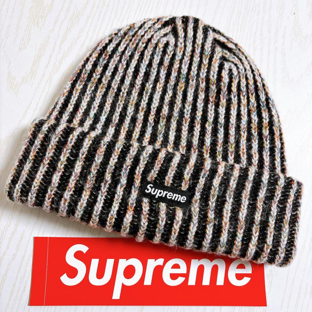 Supreme ニット帽　ビーニー　ウール素材　シュプリーム　ユニセックス