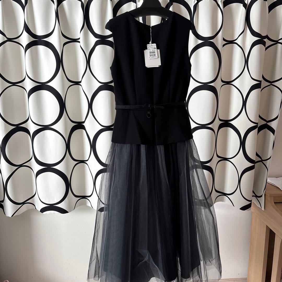 Rire Fete ビジューベルトチュールドレス