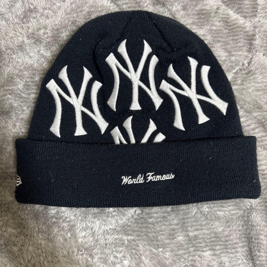 Supreme ニット帽 ニューヨーク・ヤンキース