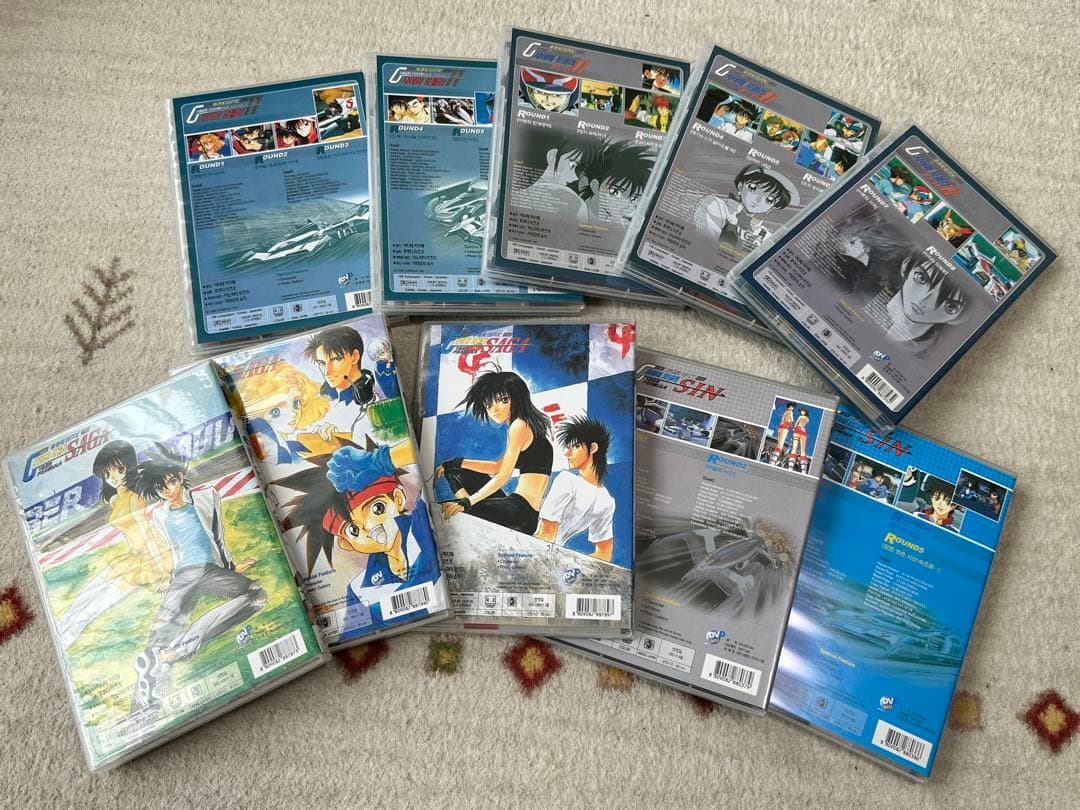 新世紀サイバーフォーミュラ　DVD BOX 11 zero saga sin