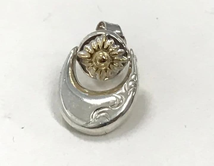 ARIZONAFREEDOMアリゾナフリーダム★K18太陽神925ピアス★激レア