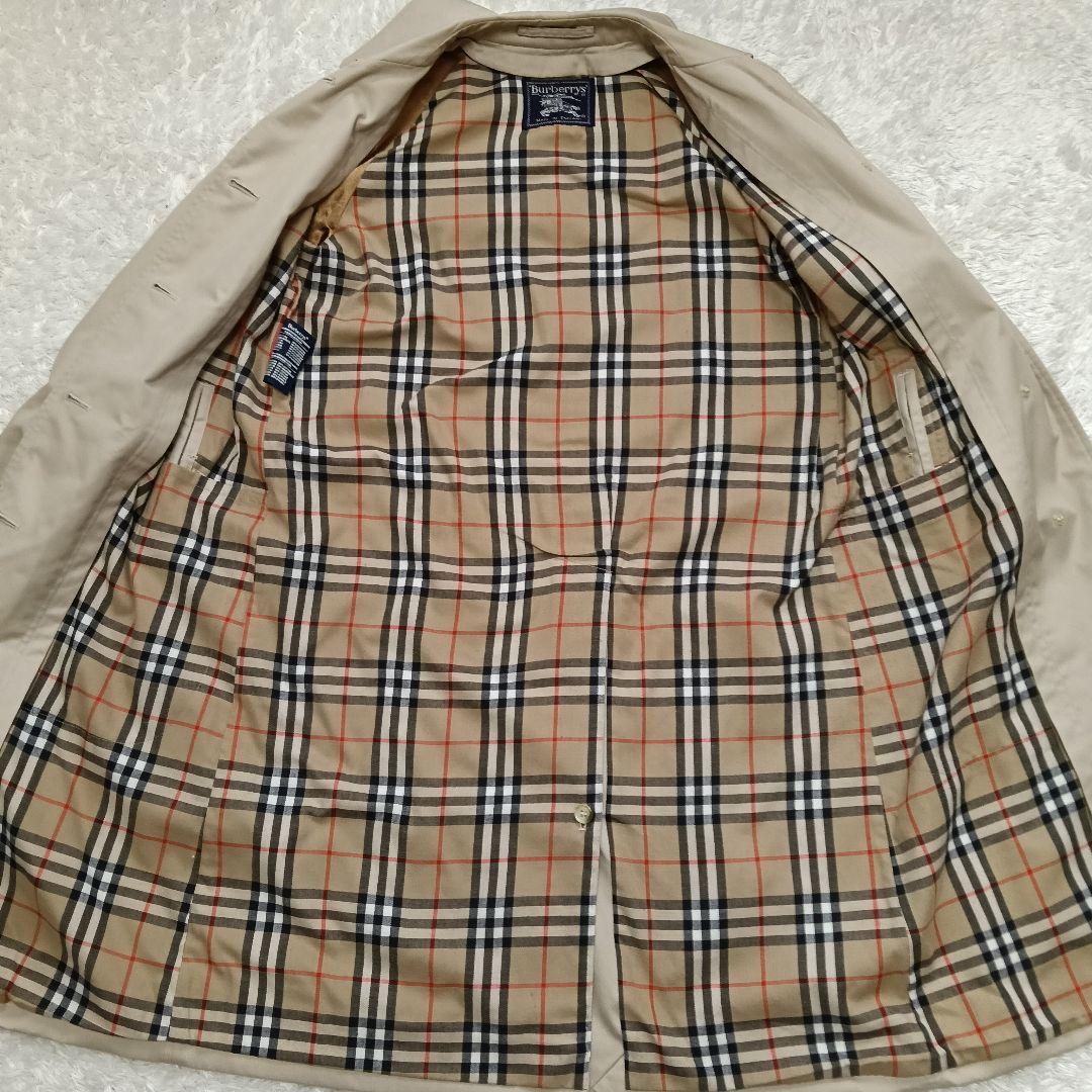 mame英国製 バーバリー ステンカラーコート レディース ウールライナー