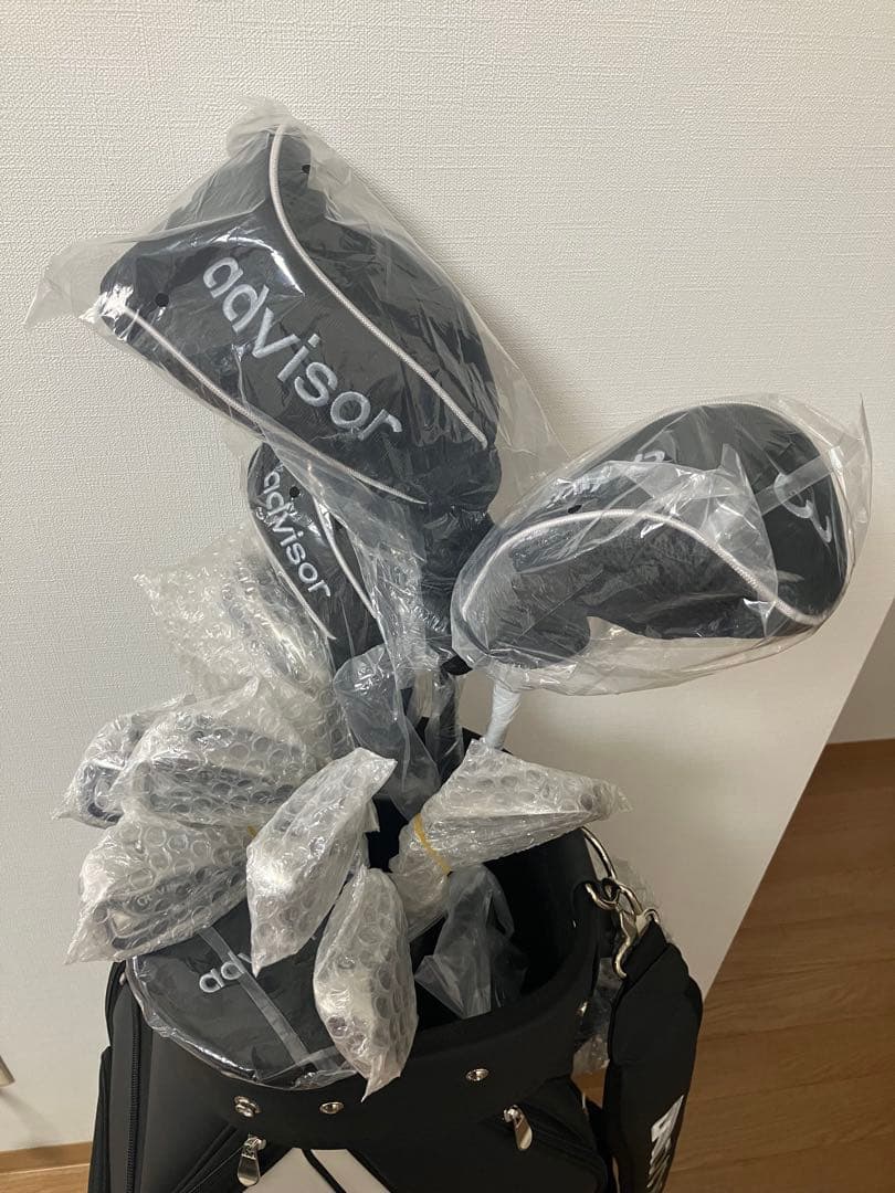 rx-1 advisor ゴルフ　右用　9インチ　クラブセット　キャディーバッグ