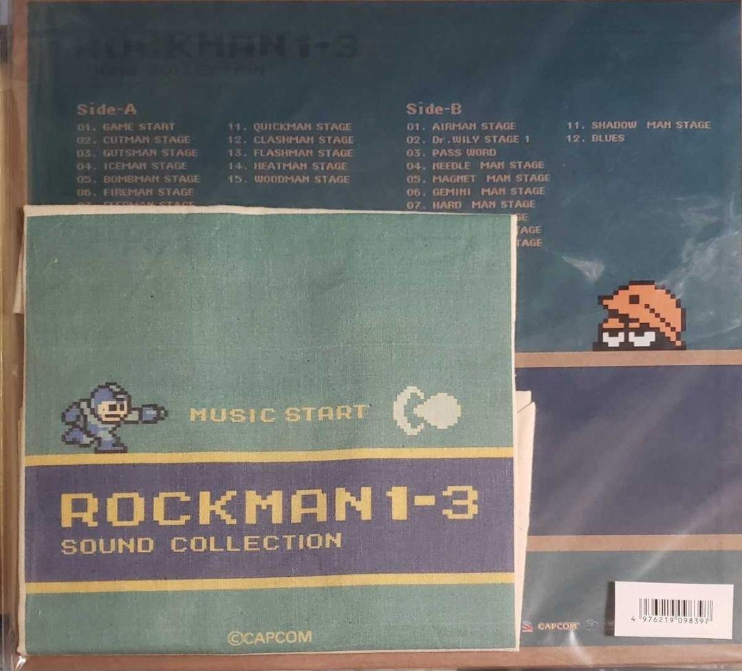 新品未開封 ロックマン 1～3 サウンドコレクション完全生産盤　イーカプコン限定