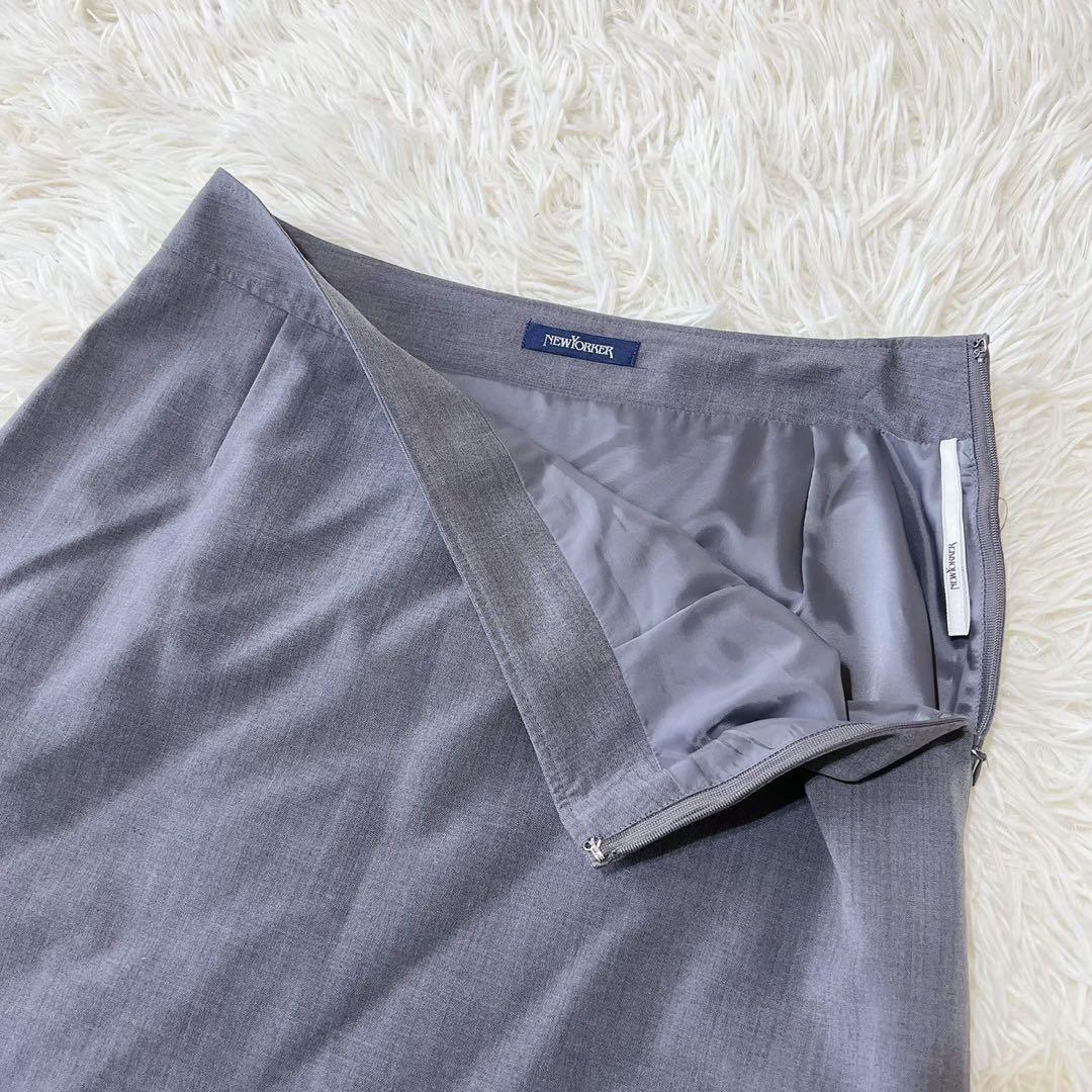 《ニューヨーカー》 (13A) スカートスーツセットアップ テーラード フレア