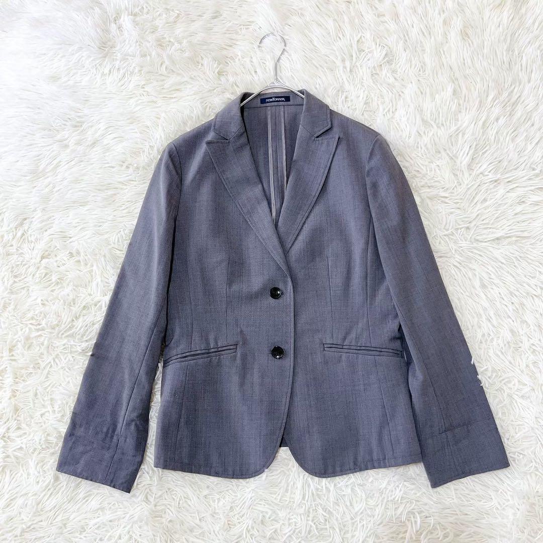 《ニューヨーカー》 (13A) スカートスーツセットアップ テーラード フレア