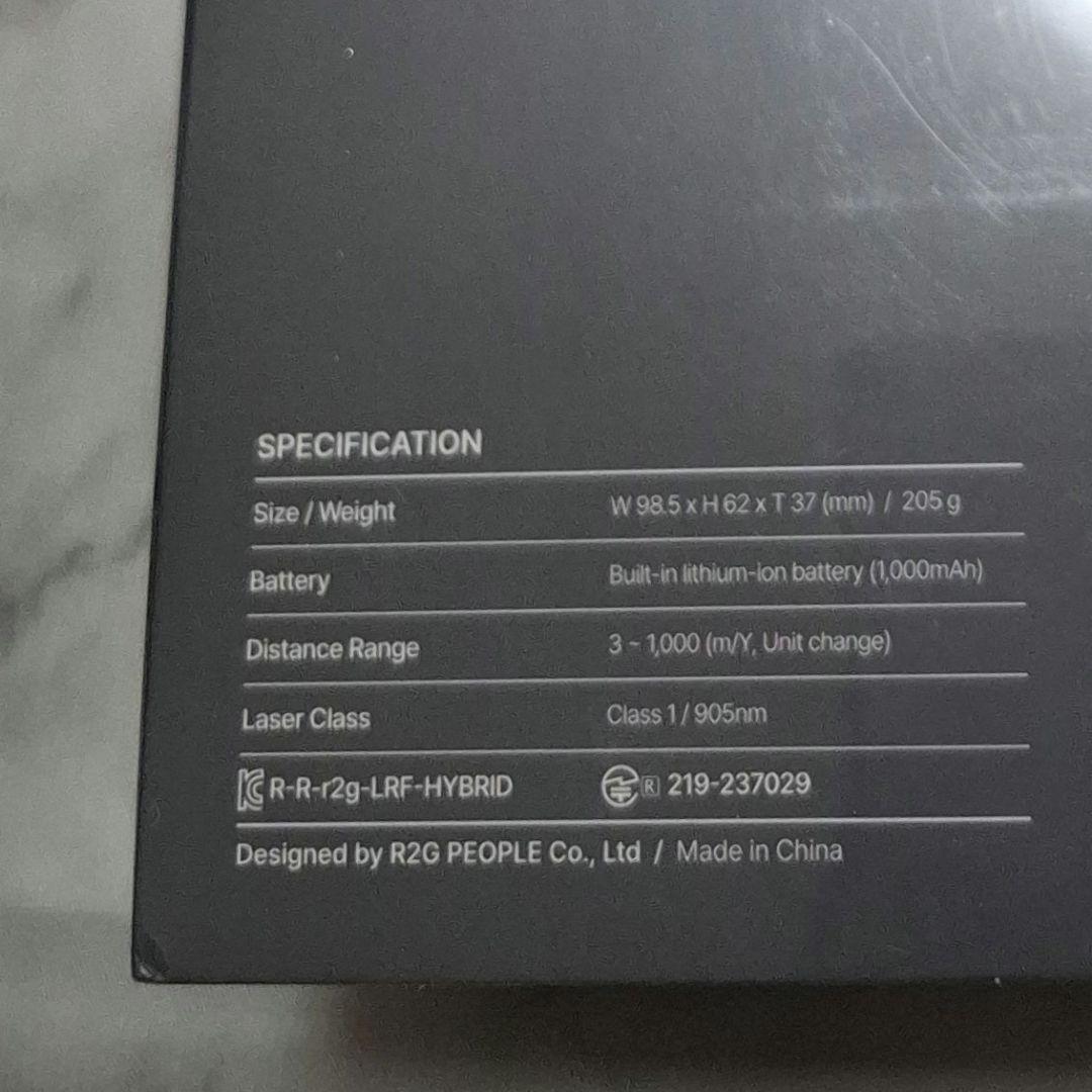 【新品】R2G MATE HYBRID レーザー距離計