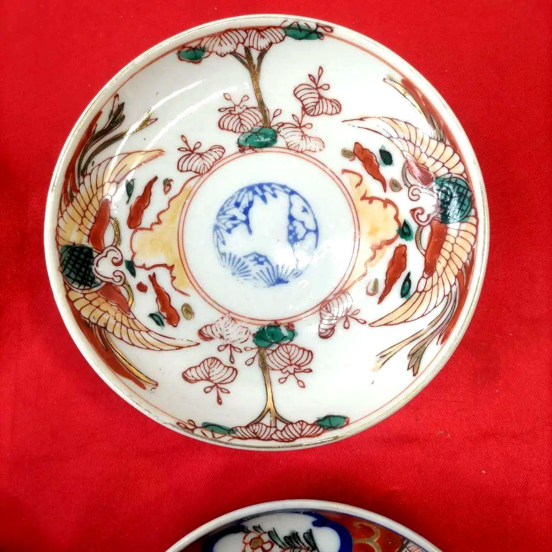 t*t様 有田焼　伊万里焼　古伊万里　金彩　色絵　豆皿　小皿　4寸皿6客アソート