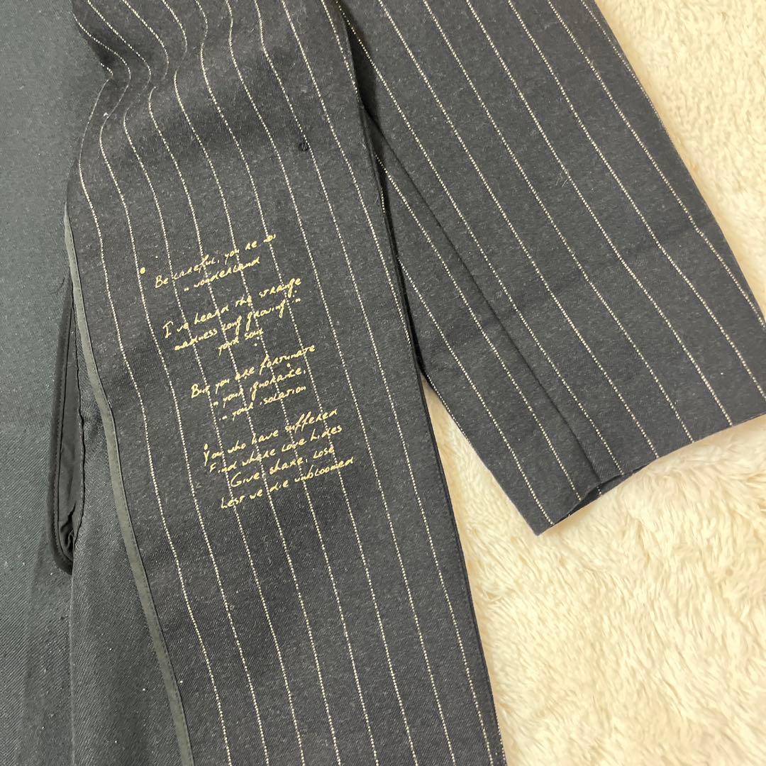 【美品】JNBY ピンストライプチェスターコート