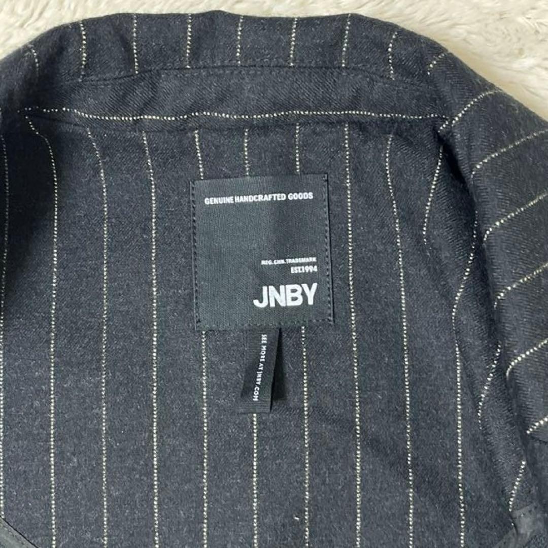 【美品】JNBY ピンストライプチェスターコート