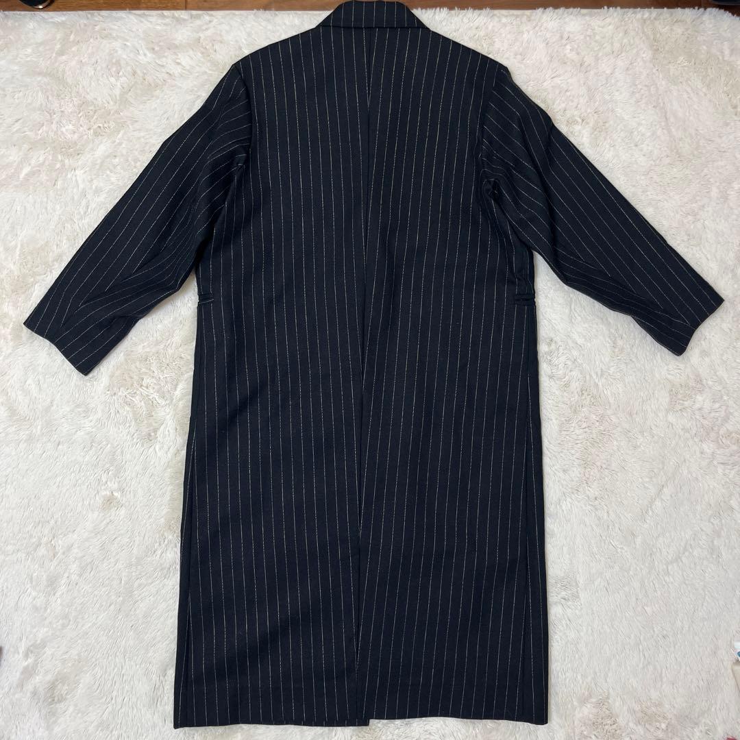 【美品】JNBY ピンストライプチェスターコート