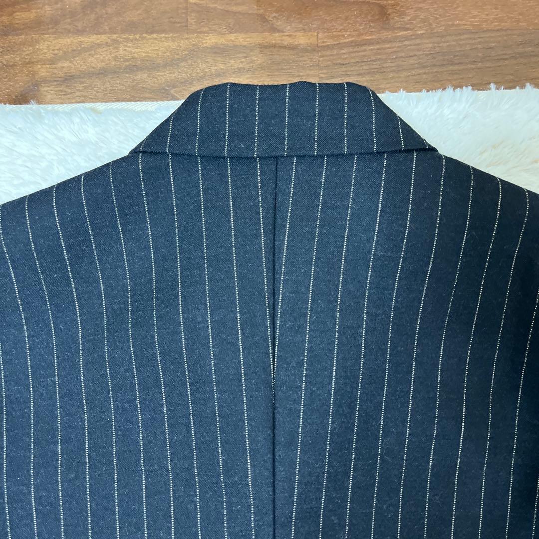 【美品】JNBY ピンストライプチェスターコート
