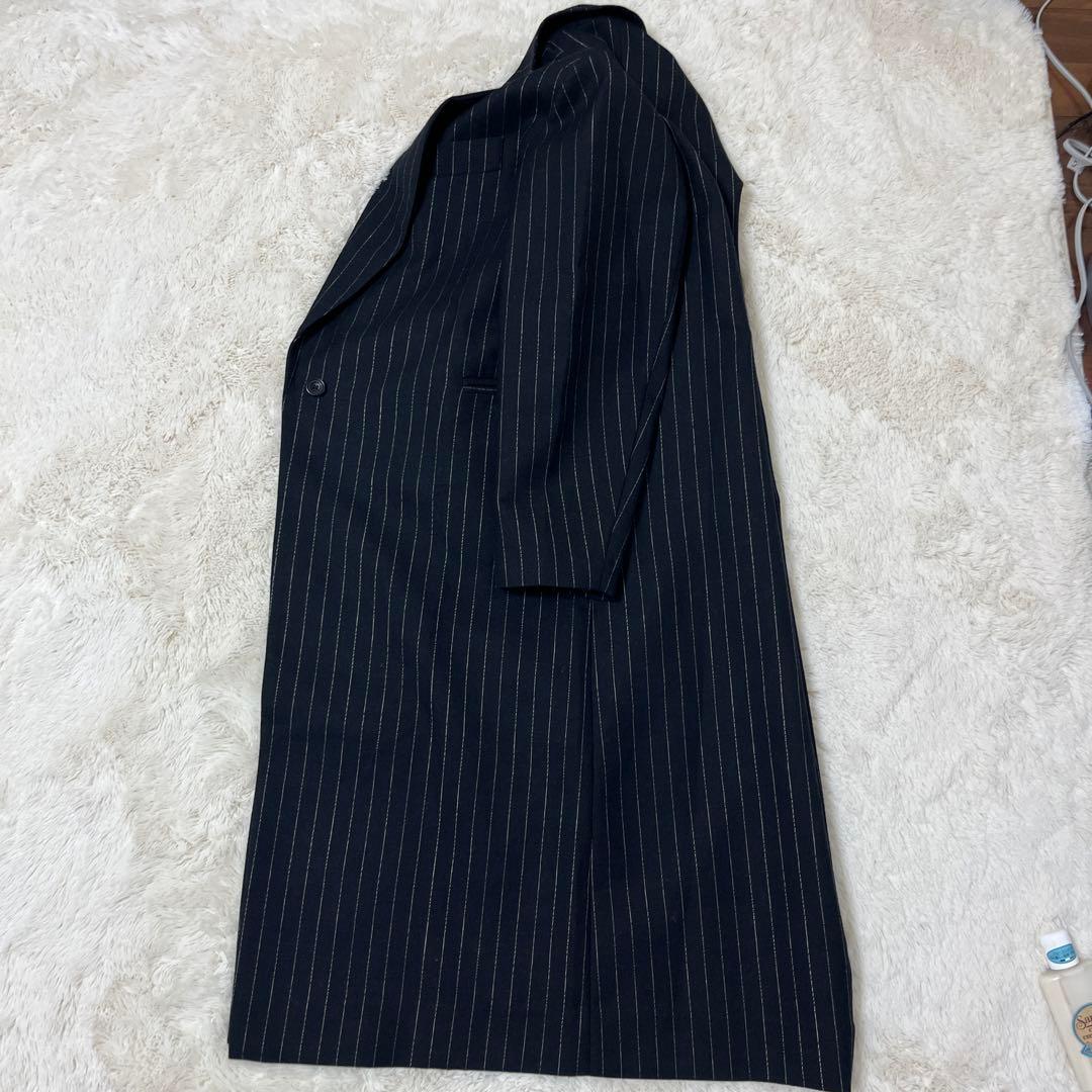 【美品】JNBY ピンストライプチェスターコート