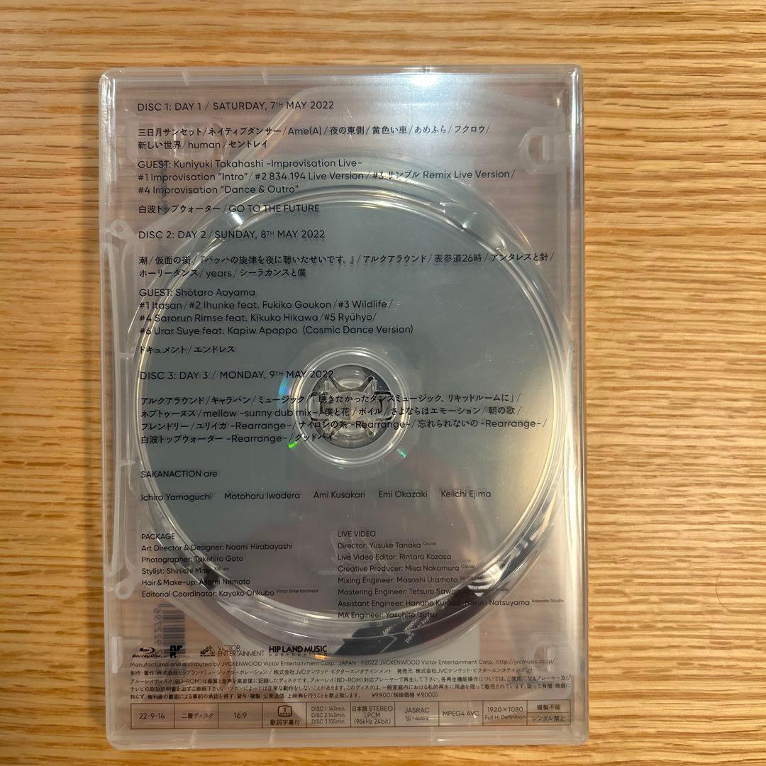 【美品】サカナクション 15.0 STUDIO SESSION