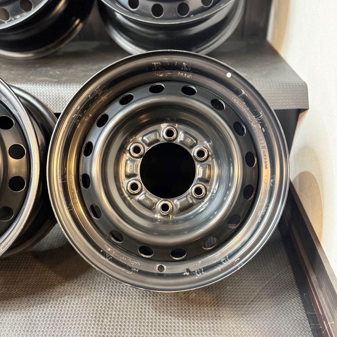 トヨタ純正　200系ハイエース　15インチスチールホイール 4本セット！
