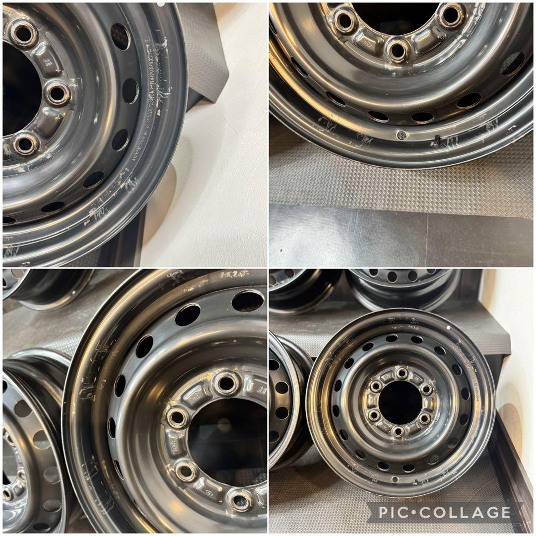 トヨタ純正　200系ハイエース　15インチスチールホイール 4本セット！