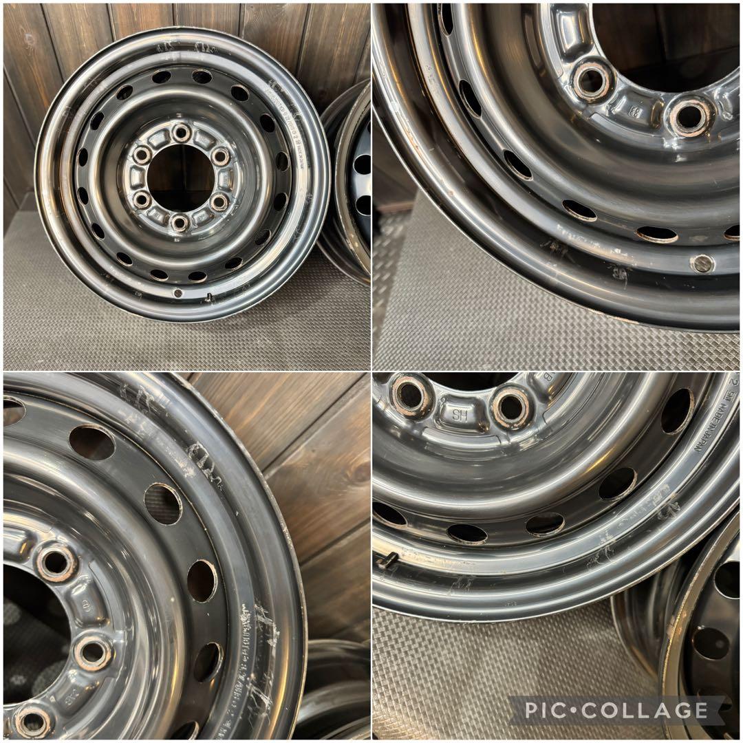 トヨタ純正　200系ハイエース　15インチスチールホイール 4本セット！