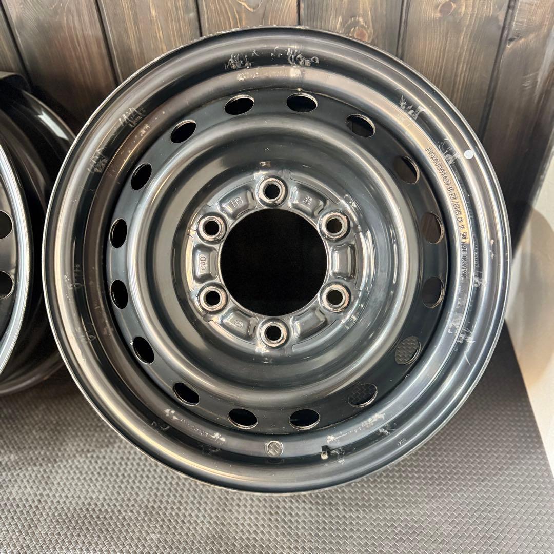 トヨタ純正　200系ハイエース　15インチスチールホイール 4本セット！
