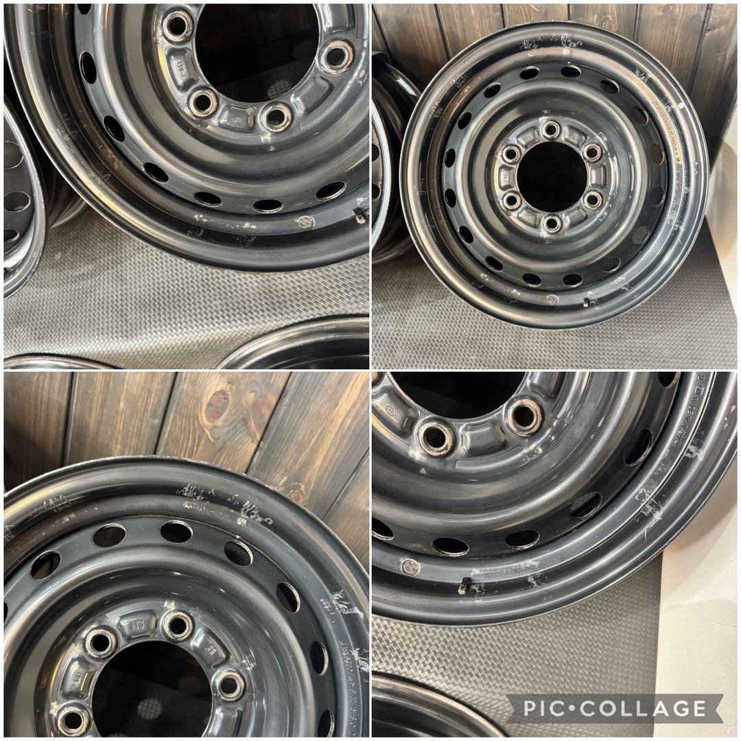 トヨタ純正　200系ハイエース　15インチスチールホイール 4本セット！