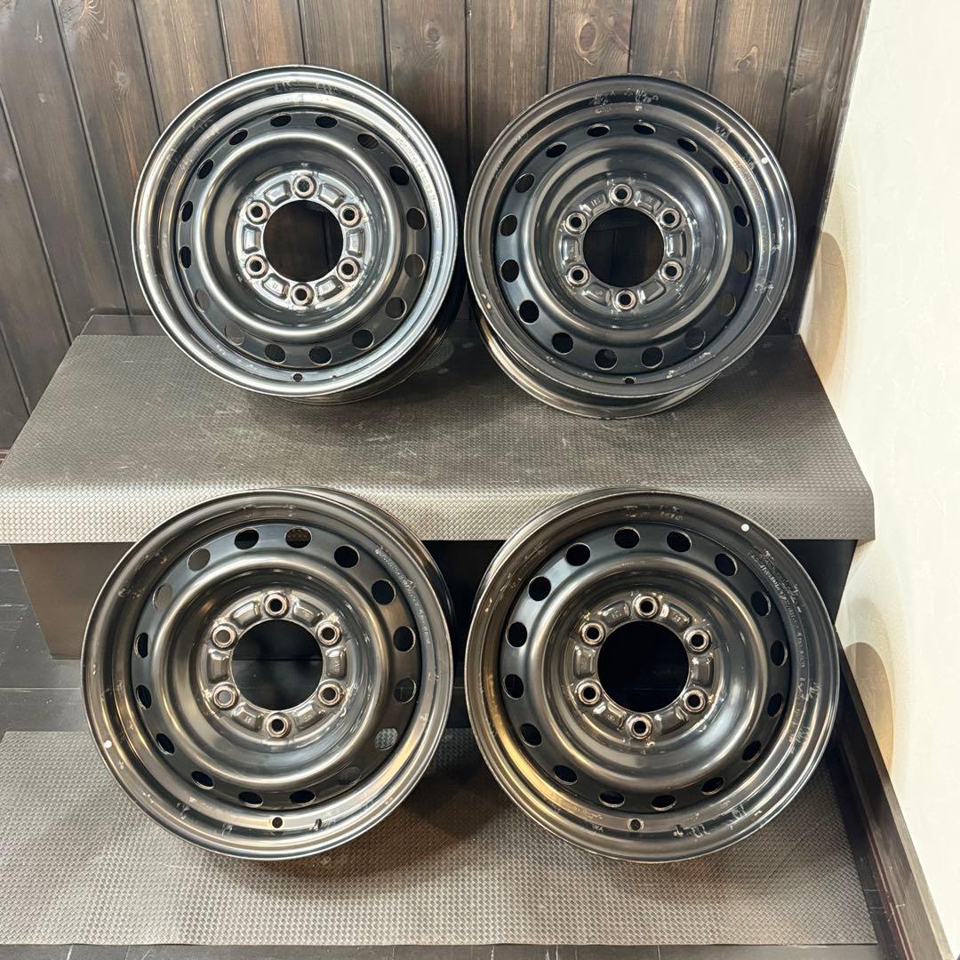 トヨタ純正　200系ハイエース　15インチスチールホイール 4本セット！
