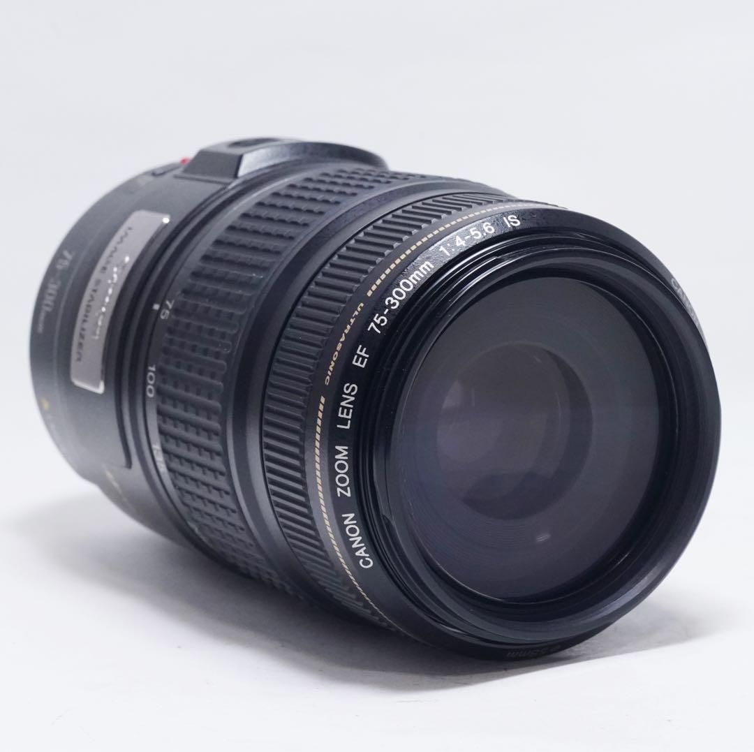 極美品 Canon EF 75-300mm f4-5.6 IS usm