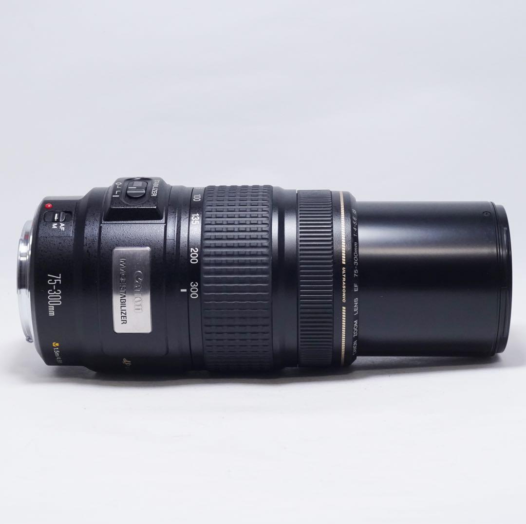 極美品 Canon EF 75-300mm f4-5.6 IS usm