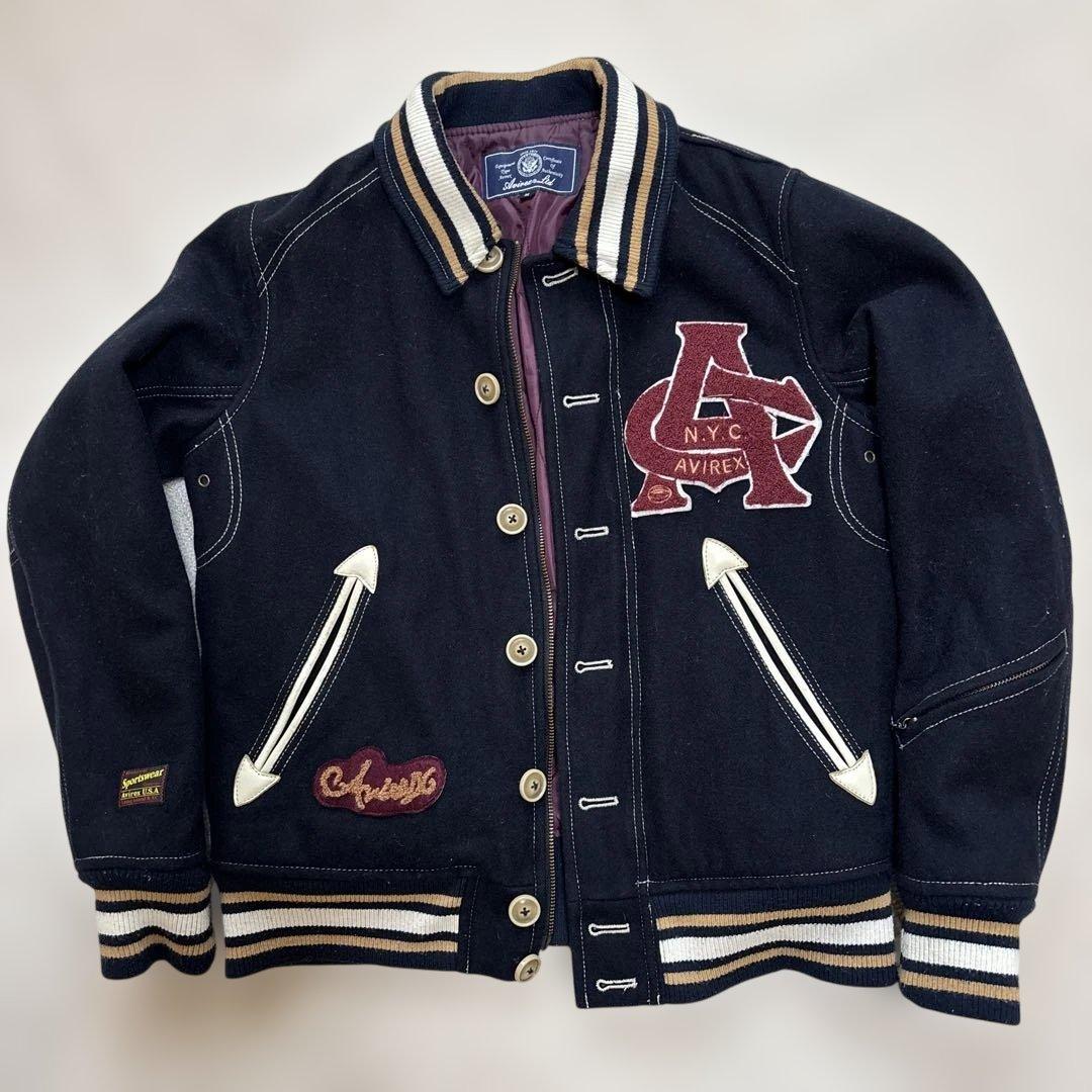 Avirex ネイビースタジャン A NY.C AVIREX