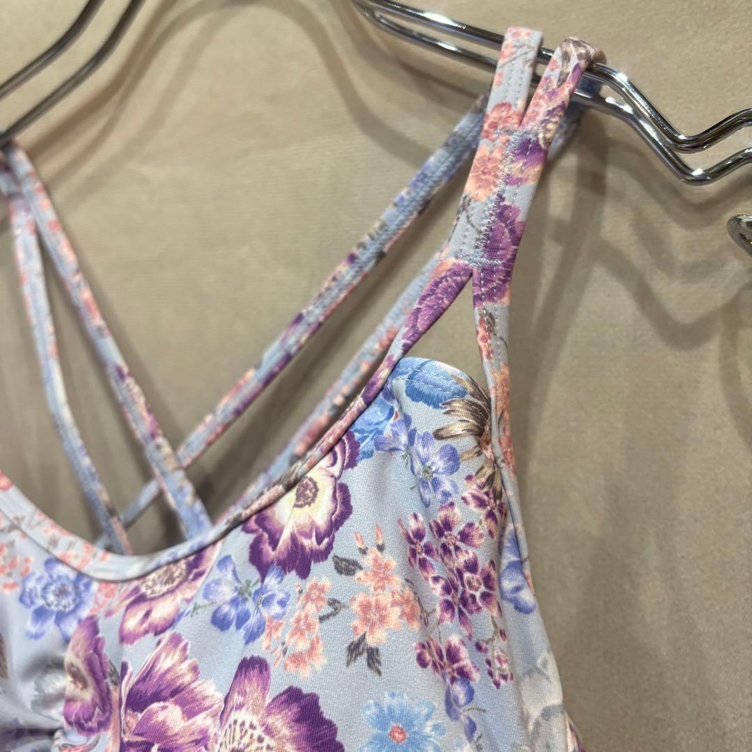 美品 SUKALA スカーラ エンブロイダリープリント ブラトップ&レギンス M