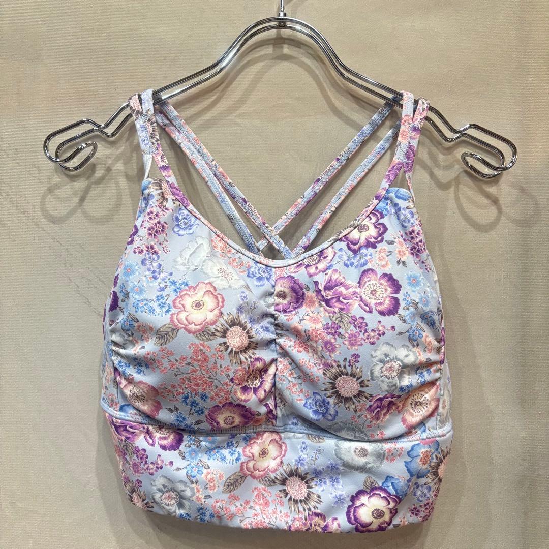 美品 SUKALA スカーラ エンブロイダリープリント ブラトップ&レギンス M