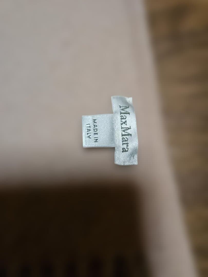 Max Mara ベージュ マフラーsize27cm×190cm