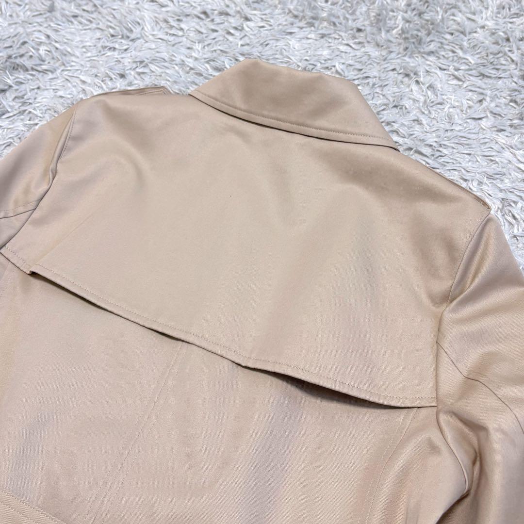 美品　マッキントッシュフィロソフィー　23年モデル　トレンチコート　ロング　38