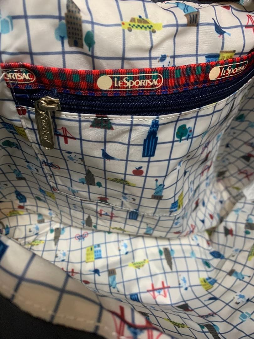 familiar x lesportsac トートバッグ