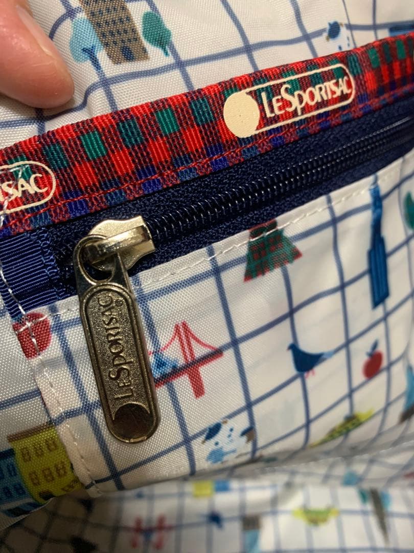 familiar x lesportsac トートバッグ
