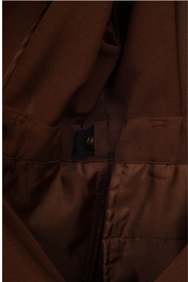 MANOF(マノフ)ブラウン カシュクール オールインワン