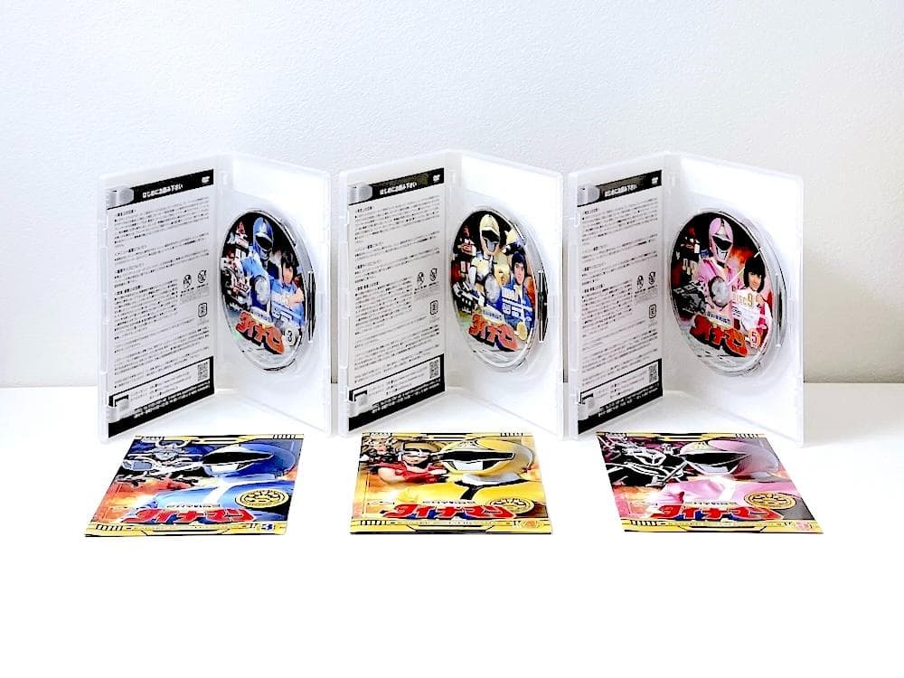 廃盤 DVD 科学戦隊ダイナマン VOL.1〜5 全5巻セット〈各2枚組〉