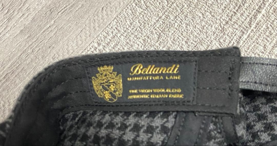 帽子 Supreme Houndstooth Wool Camp Cap\"Black\"